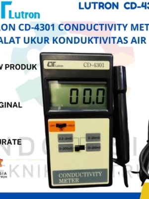 Lutron CD-4301 Conductivity Meter | Alat Ukur Konduktivitas Air Digital