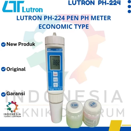 Lutron PH-224 Pen PH Meter Economic Type – Alat Ukur pH Digital Praktis dan Ekonomis Lutron PH-224 Pen PH Meter Economic Type – Alat Ukur pH Digital Praktis dan Ekonomis