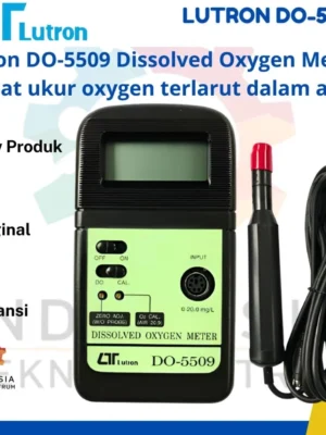 Lutron DO-5509 Dissolved Oxygen Meter - Alat Ukur Oxygen Terlarut Dalam Air