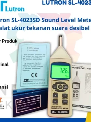 Lutron SL-4023SD Sound Level Meter – Alat Ukur Tekanan Suara Desibel