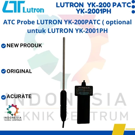 ATC Probe LUTRON YK-200PATC – Probe Kompensasi Suhu Otomatis untuk LUTRON YK-2001PH ATC Probe LUTRON YK-200PATC – Probe Kompensasi Suhu Otomatis untuk LUTRON YK-2001PH