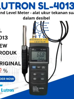 Sound Level Meter Lutron SL-4013 Original – Alat Ukur Tingkat Kebisingan / Tekanan Suara Digital