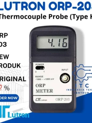 Lutron ORP-203 ORP Meter – Unit Meter Saja, Belum Termasuk Probe