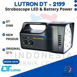LUTRON DT-2199 Stroboscope LED & Battery Power – Alat Ukur Kecepatan Putaran dengan Tampilan Digital