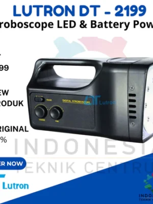 LUTRON DT-2199 Stroboscope LED & Battery Power – Alat Ukur Kecepatan Putaran dengan Tampilan Digital