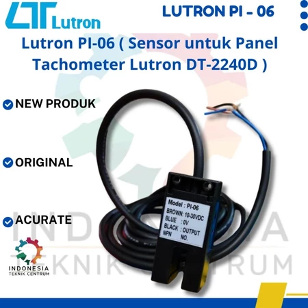 Lutron PI-06 – Sensor untuk Panel Tachometer Lutron DT-2240D Lutron PI-06 – Sensor untuk Panel Tachometer Lutron DT-2240D