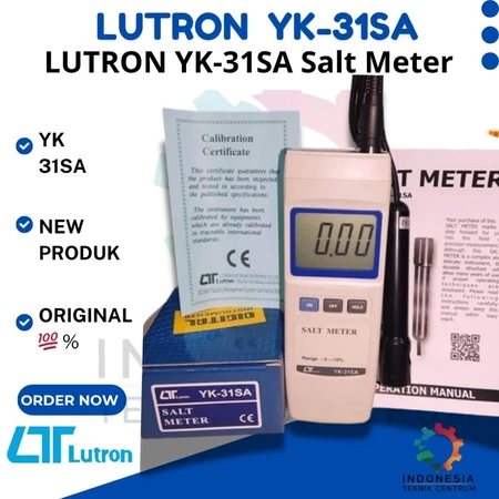 LUTRON YK-31SA Salt Meter - pengkur kadar garam dalam air