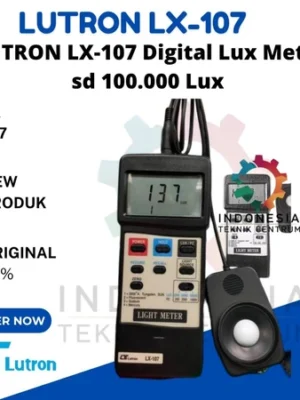 LUTRON LX-107 Digital Lux Meter sd 100.000 Lux