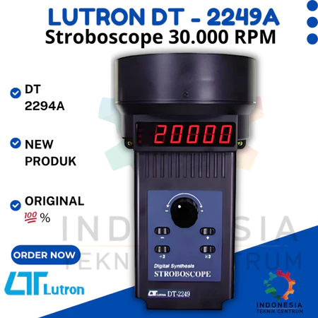 Lutron DT-2249A, Lutron DT-2249A Stroboscope, Stroboscope 30.000 RPM, digital stroboscope, alat ukur RPM Lutron DT-2249A, Lutron DT-2249A Stroboscope, Stroboscope 30.000 RPM, digital stroboscope, alat ukur RPM
