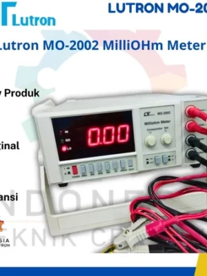 Lutron MO-2002 MilliOHm Meter – Alat Ukur Resistansi Rendah Profesional