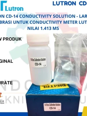 Lutron CD-14 Conductivity Solution – Larutan Kalibrasi Conductivity Meter 1.413 mS