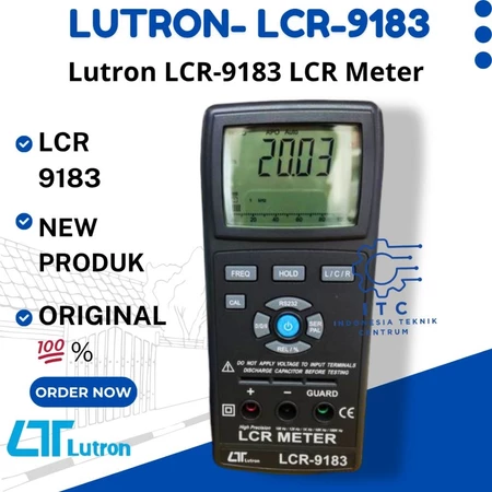 Lutron LCR-9183 LCR Meter – Digital LCR Meter untuk Pengukuran Komponen Elektronik