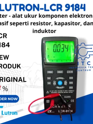 LUTRON LCR-9184 LCR Meter - alat ukur komponen elektronik pasif seperti resistor, kapasitor, dan induktor