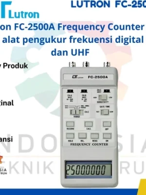Lutron FC-2500A Frequency Counter 2.5 GHz – Alat Pengukur Frekuensi Digital VHF UHF