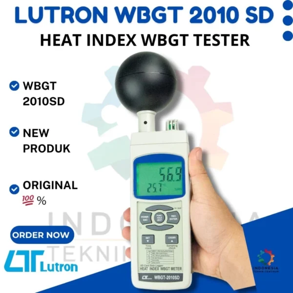 Lutron WBGT-2010SD Heat Index WBGT Meter