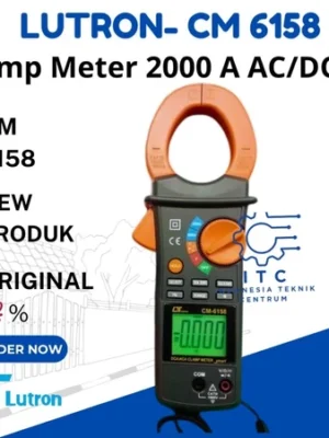 Lutron CM-6158 Clamp Meter 2000 A AC/DC alat ukur arus listrik digital