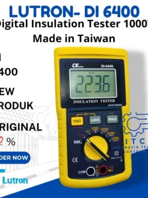 Lutron DI-6400 Digital Insulation Tester 1000V Made in Taiwan
