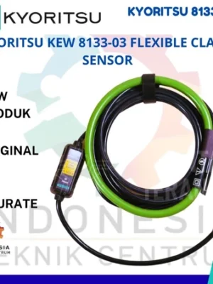Kyoritsu KEW 8133 Flexible Clamp Sensor arus AC 3000A dengan sensor fleksibel diameter 170 mm