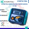 Kyoritsu 4118A LOOP PFC PSC Tester alat ukur impedansi loop dan arus hubung singkat prospektif pada instalasi listrik
