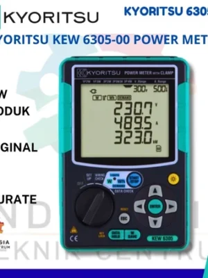 Kyoritsu KEW 6305 Power Meter alat ukur daya listrik dan analisis energi listrik satu fase tiga fase