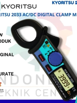 Kyoritsu 2033 Digital Clamp Meter Tang Ampere AC DC 300A alat ukur arus listrik digital