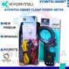 Kyoritsu KEW 1052 Digital Multimeter True RMS profesional untuk mengukur tegangan AC DC, arus listrik, resistansi, frekuensi, kapasitansi, dan temperatur.