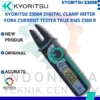 Kyoritsu 2300R Digital Fork Current Tester True RMS alat ukur arus AC DC 100A dengan sensor garpu dan fitur deteksi tegangan NCV.