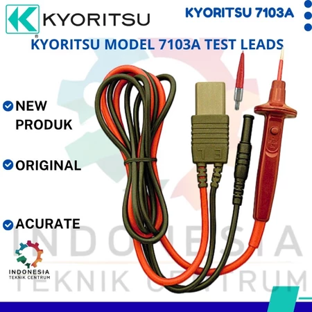 Kyoritsu Model 7103A Test Leads kabel pengujian listrik dengan remote control switch