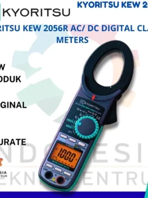 Kyoritsu KEW 2056R AC/DC Digital Clamp Meter 1000A True RMS untuk pengukuran arus dan tegangan listrik