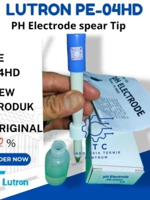 Lutron PE-04HD pH Electrode Spear Tip elektroda pH ujung runcing untuk alat ukur pH
