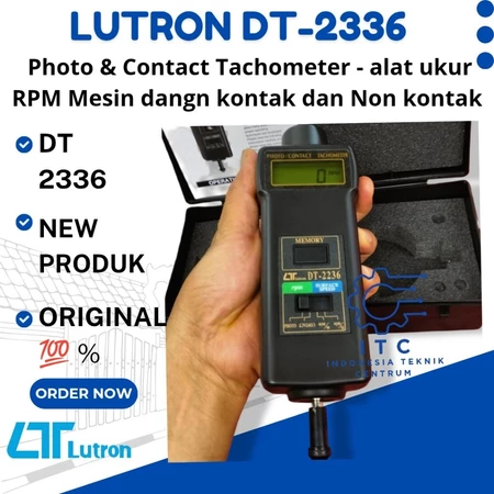 Lutron DT-2236 Digital Photo Contact Tachometer alat ukur kecepatan putaran mesin RPM optik dan kontak Lutron DT-2236 Digital Photo Contact Tachometer alat ukur kecepatan putaran mesin RPM optik dan kontak