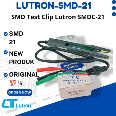 SMD Test Clip Lutron SMDC-21 aksesori pengujian komponen elektronik SMD SMD Test Clip Lutron SMDC-21 aksesori pengujian komponen elektronik SMD