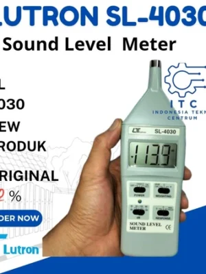 LUTRON SL-4001 Sound Level Meter alat ukur tekanan suara dan tingkat kebisingan dalam satuan desibel dB