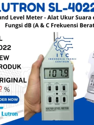 Lutron SL-4030 Sound Level Meter alat ukur tekanan suara dan tingkat kebisingan dalam satuan desibel dB
