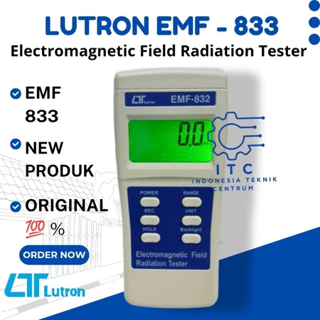 LUTRON EMF-832 Electromagnetic Field Radiation Tester alat ukur medan elektromagnetik