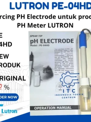 LUTRON PE04HD Piercing pH Electrode probe elektrode pH tipe tusuk untuk pH meter LUTRON