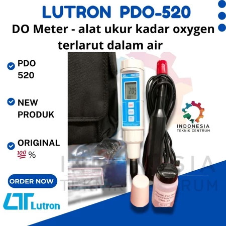 Lutron PDO-520 DO Meter alat ukur oksigen terlarut air Lutron PDO-520 DO Meter alat ukur oksigen terlarut air