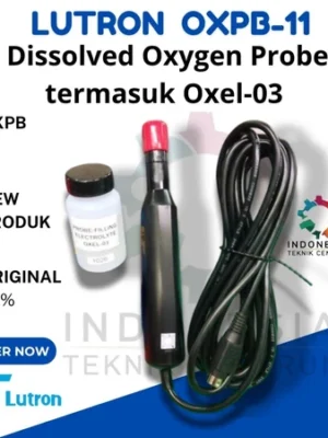 Lutron OXPB-11 Dissolved Oxygen Probe termasuk Oxel-03 untuk pengukuran oksigen terlarut