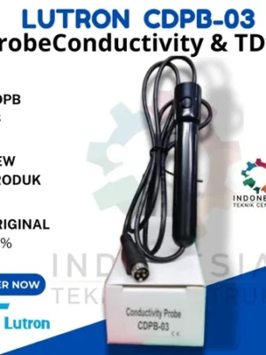 Meta Description: Lutron CDPB-03 Probe Konduktivitas & TDS untuk pengukuran konduktivitas dan TDS. Cocok untuk laboratorium, pengujian kualitas air, dan analisis larutan.
