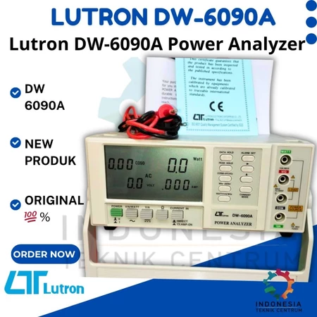 Lutron DW-6090A Power Analyzer alat ukur daya listrik multifungsi