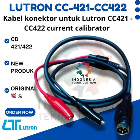 Kabel LN-TL421 untuk Lutron CC421 CC422 alat kalibrasi arus Kabel LN-TL421 untuk Lutron CC421 CC422 alat kalibrasi arus