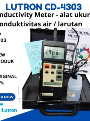 Lutron CD-4303 alat ukur konduktivitas air untuk laboratorium dan industri