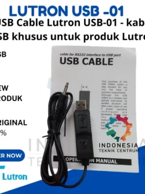 Lutron USB-01 USB Cable kabel USB khusus untuk alat ukur Lutron