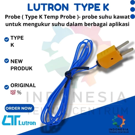 Probe Type K Temperature Probe – probe suhu kawat thermocouple Type K untuk pengukuran temperatur