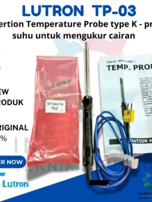 Lutron TP-03 Immersion Temperature Probe Type K – probe suhu untuk mengukur cairan
