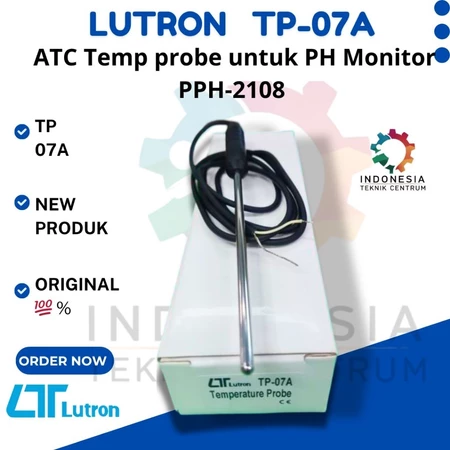 Lutron TP-07A ATC Temperature Probe untuk pH Monitor PPH-2108