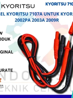 Kabel Kyoritsu 7107A test lead 1,1 meter untuk clamp meter Kyoritsu 2002PA 2003A dan 2009R